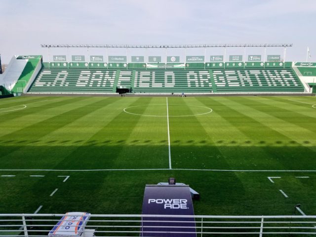 cancha Banfield platea mouriño