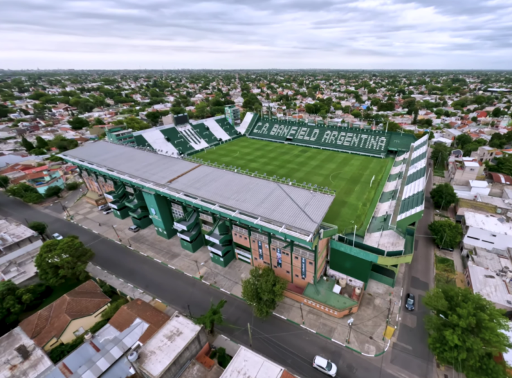 banfield vista aerea panoramica estadio banfield