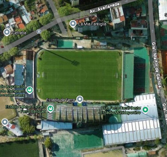 Ferro Carril Oeste google maps