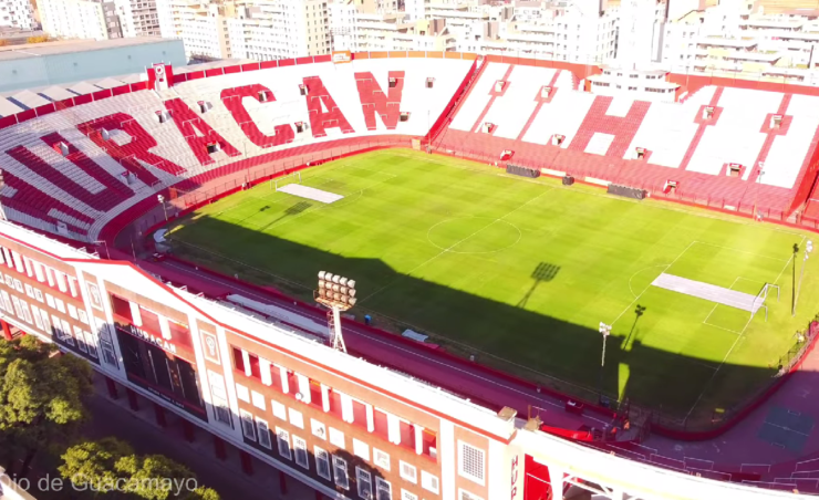 estadio Huracán de Parque Patricios