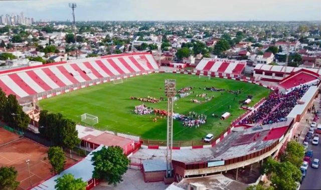 Estadio de Los Andes vista aerea