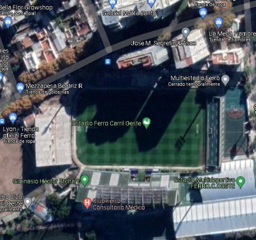 Ferro Carril Oeste google map