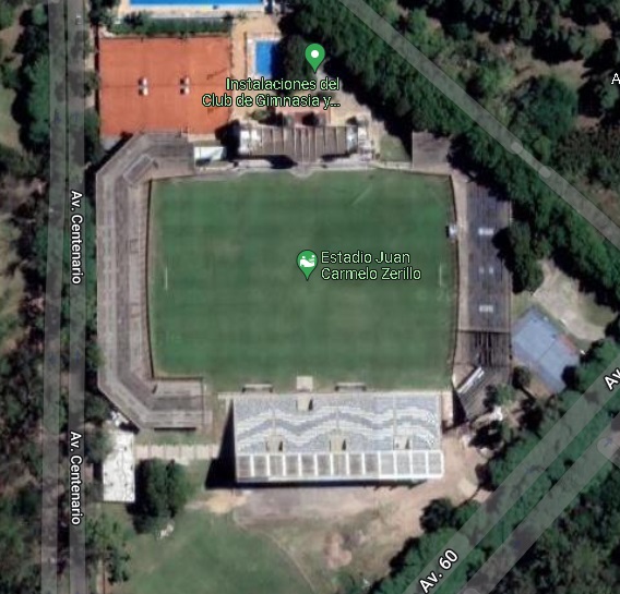 Gimnasia y Esgrima La Plata google map