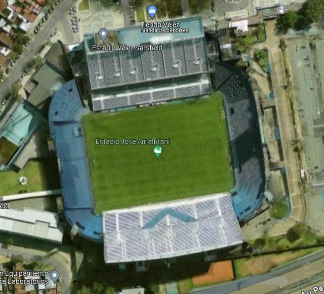 Velez Sarsfield google maps