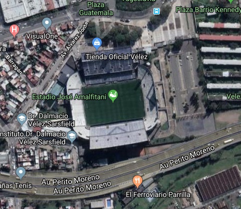 Velez Sarsfield Velez Sarsfield google map