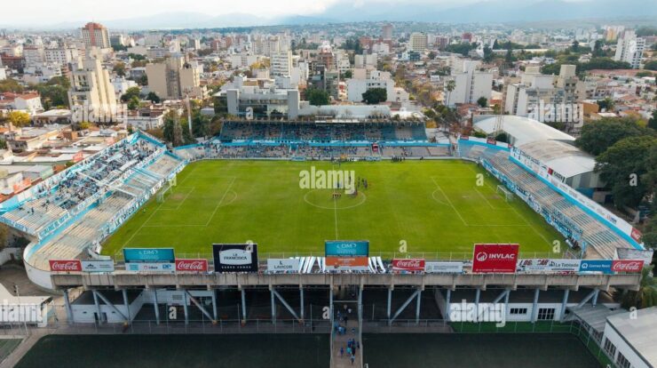 Gimnasia y Tiro Salta vista aerea cancha Gimnasia y Tiro Salta