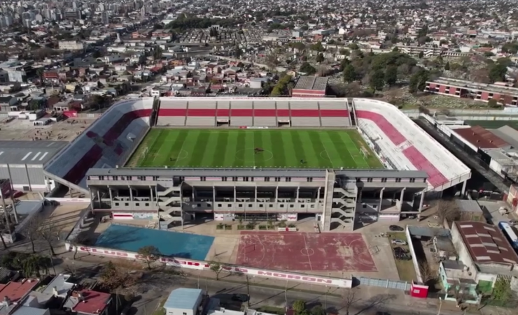 Deportivo Morón vista aerea cancha Deportivo Morón