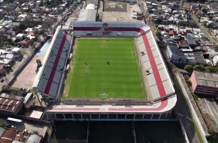 Deportivo Morón estadio Deportivo Morón desde el aire