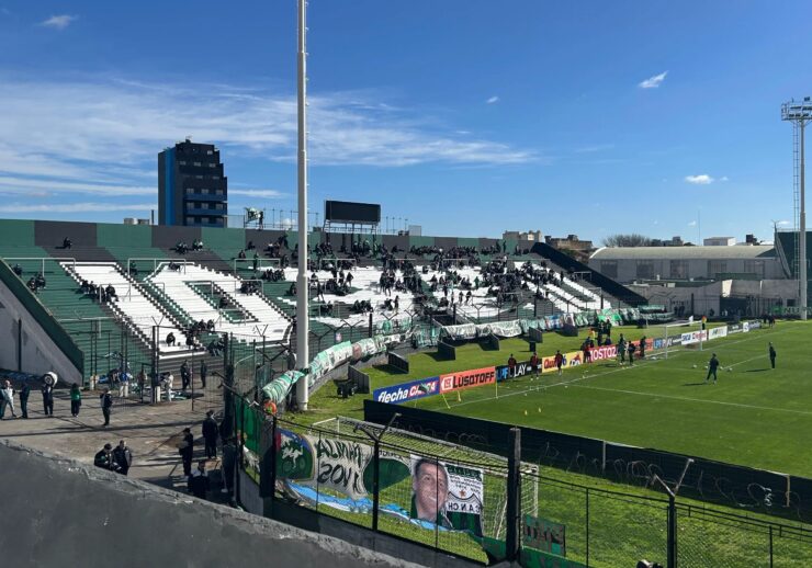 tribuna popular cancha Nueva Chicago