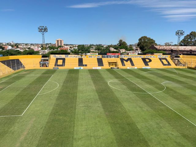 estadio Olimpo Bahía Blanca tribuna