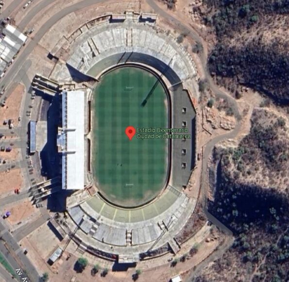 estadio Bicentenario Catamarca google map
