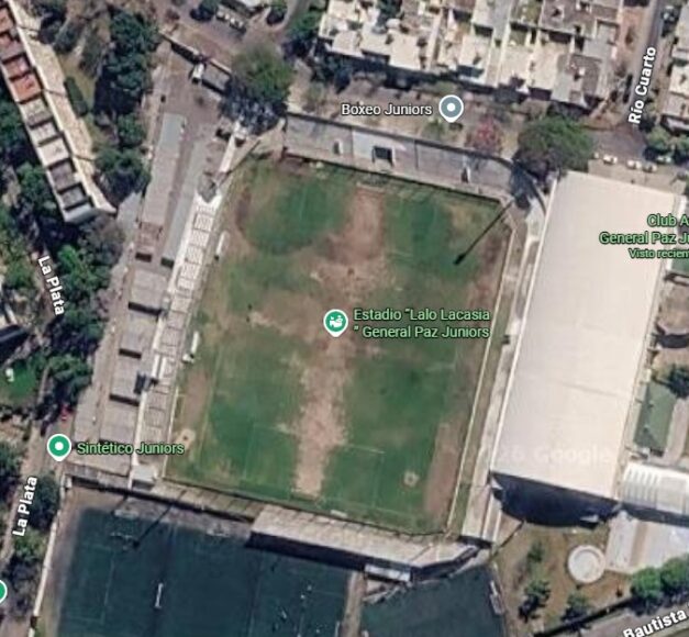 General Paz Juniors google maps