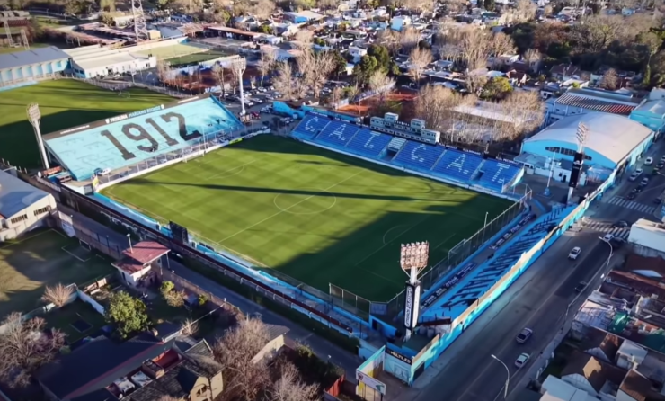 Temperley cancha de Temperley vista aerea