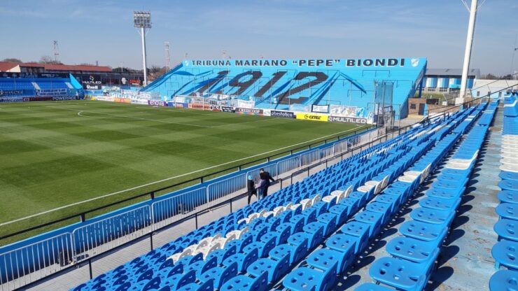 Temperley tribuna cancha Temperley