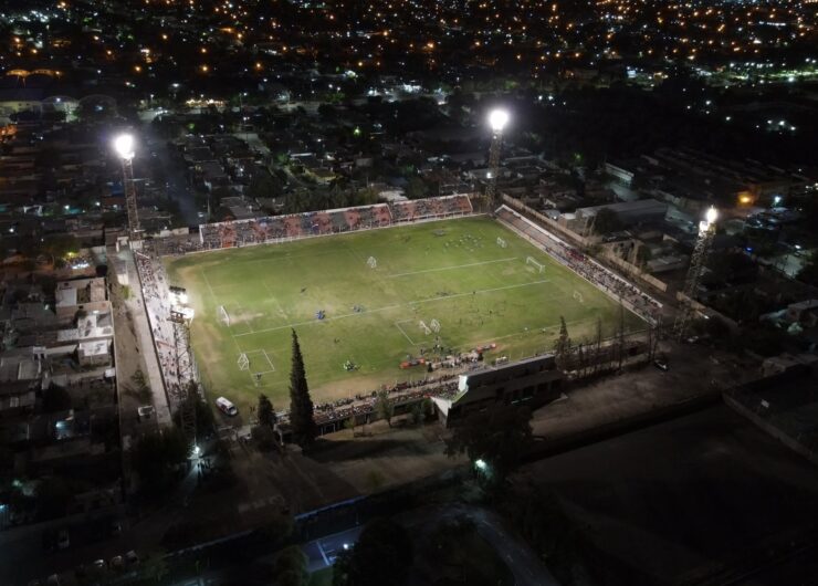 vista aérea estadio Trinidad San Juan