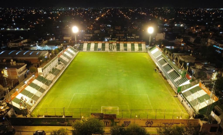 Deportivo Laferrere vista aerea cancha Deportivo Laferrere