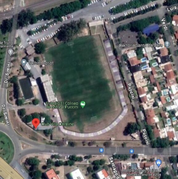 Villa Dálmine google maps