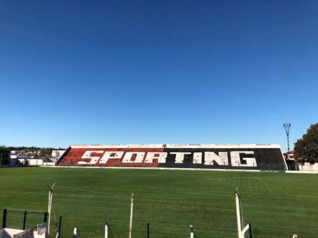 estadio Sporting Punta Alta tribuna