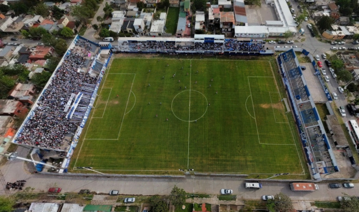 Deportivo Merlo vista aerea estadio Deportivo Merlo