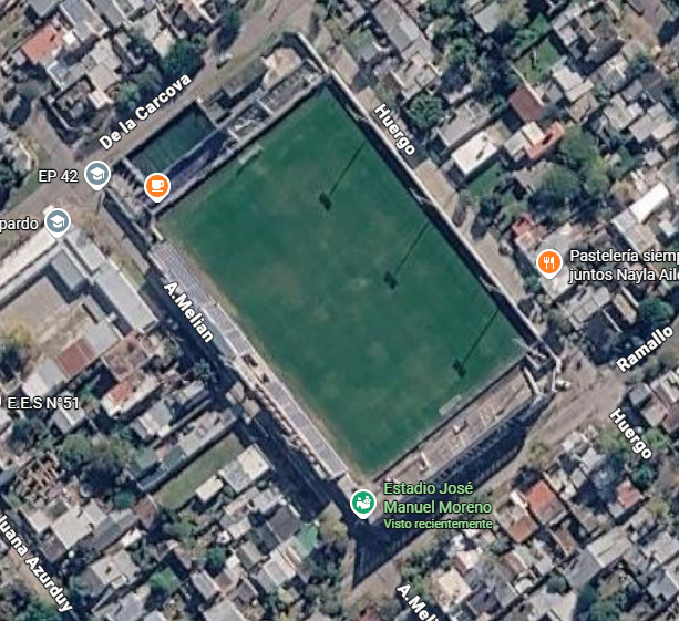 Deportivo Merlo google maps