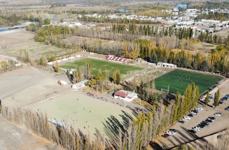 Independiente de Neuquén vista aerea Independiente de Neuquén
