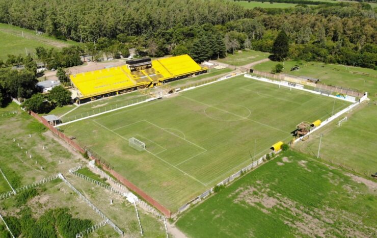 club Flandria vista aerea cancha club Flandria