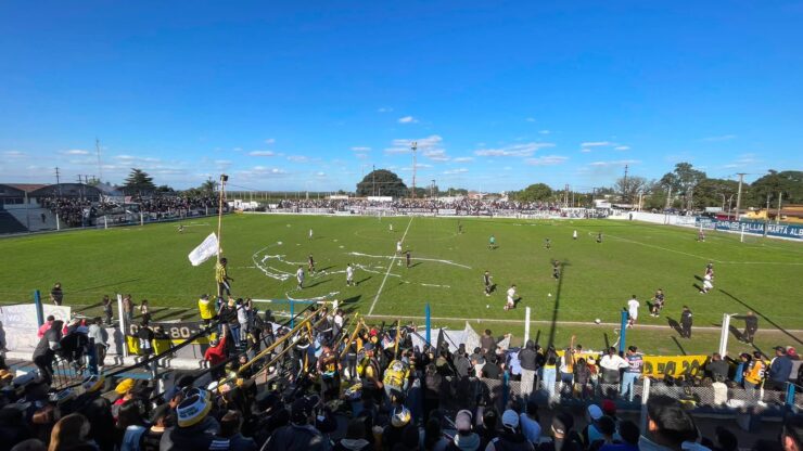 Almirante Brown Lules panorámica estadio Almirante Brown Lules