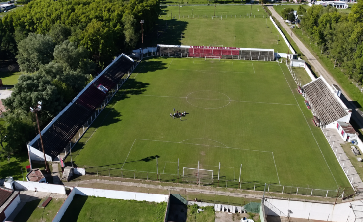 tribunas estadio Club Sports Salto