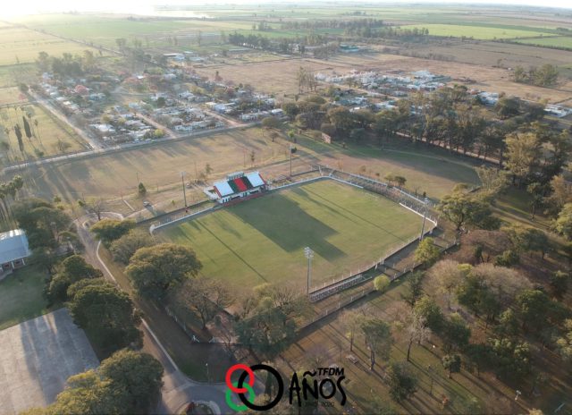 Estadio Tiro Federal Morteros vista aerea