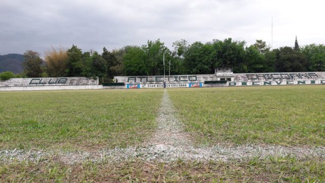 estadio Atlético Chicoana tribuna