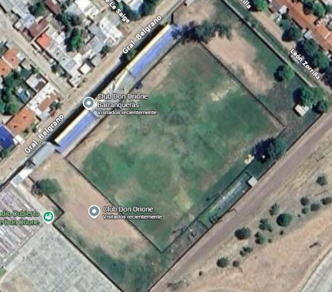 Don Orione Barranqueras google maps