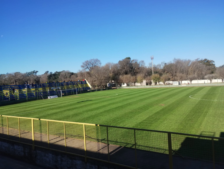 cancha Once Tigres 9 de Julio tribuna