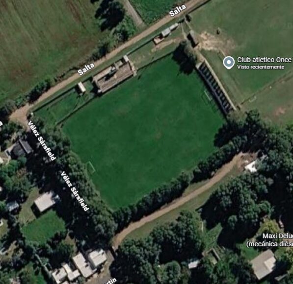 club Once Tigres 9 de Julio google maps