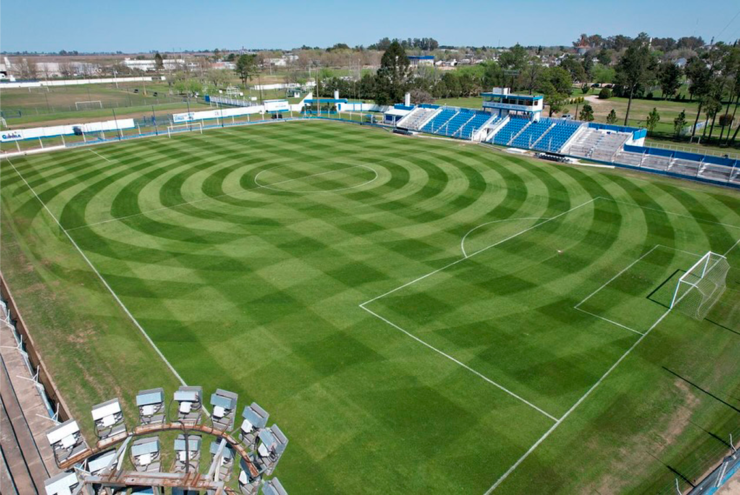 platea estadio Argentino Monte Maíz