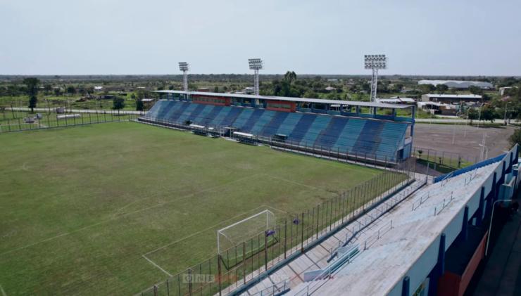 Sol de América Formosa vista aerea estadio Sol de América Formosa
