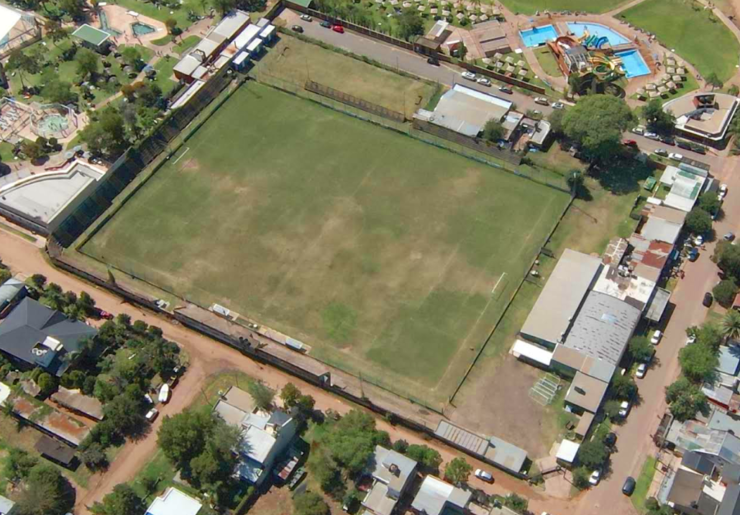 Ñapindá de Colón vista aerea estadio Ñapindá de Colón