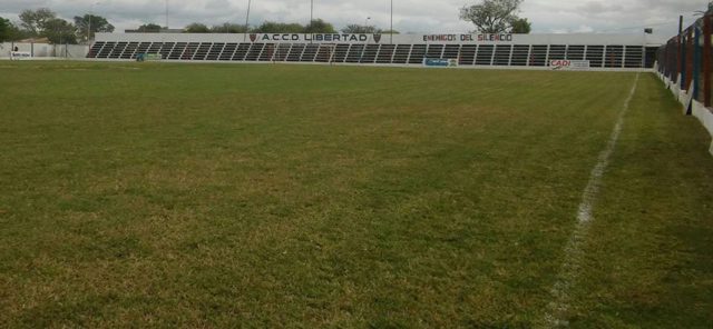 estadio Libertad Charata tribuna