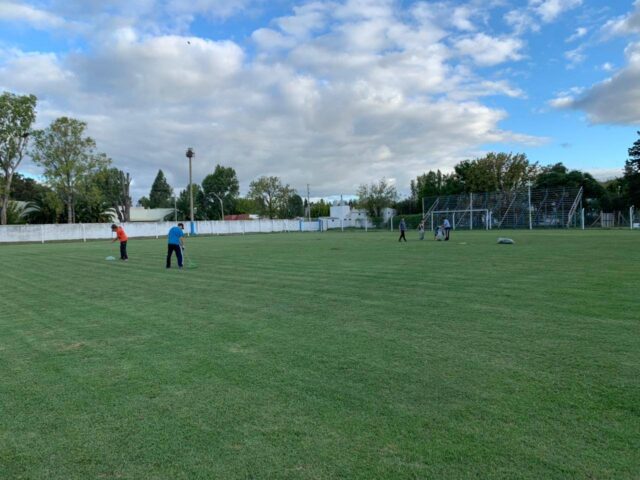 cancha Cultural Crespo tribuna