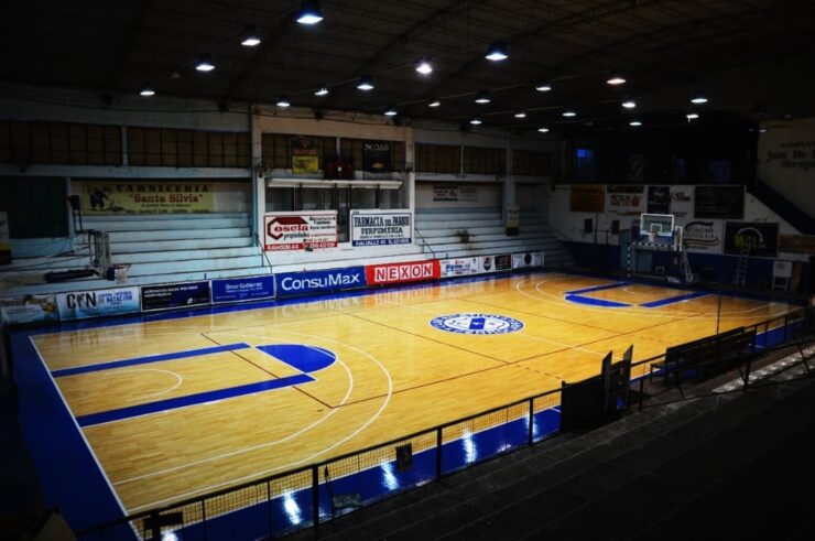 estadio basquet Ferrocarril de Concordia