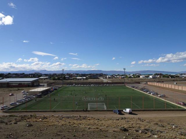 estadio césped El Calafate