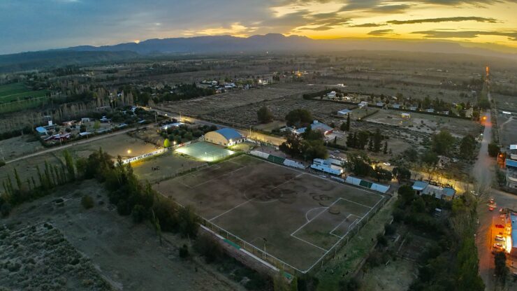 Rincón del Atuel estadio club Rincón del Atuel