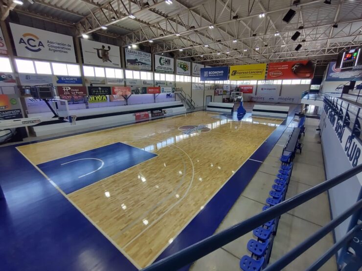 estadio basquet Independiente Oliva