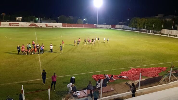 cancha Atlético Lambert Monte Maíz