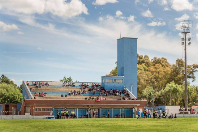 tribuna estadio municipal bolivar