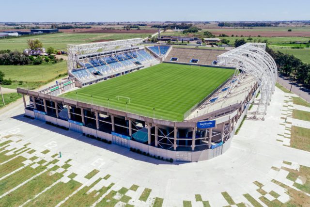 Estadio San Nicolás tribunas