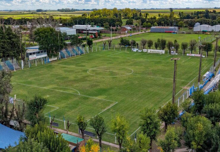vista aerea cancha Los Andes Alcorta