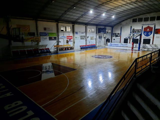 estadio basquet Olimpia Paraná