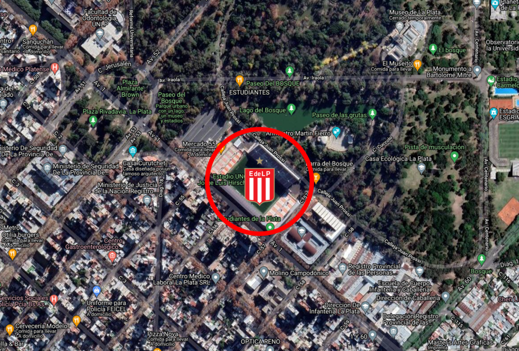 estadio estudiantes la plata 2021