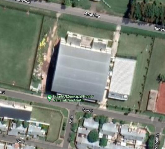 Estadio polideportivo Puerto San Martín google map