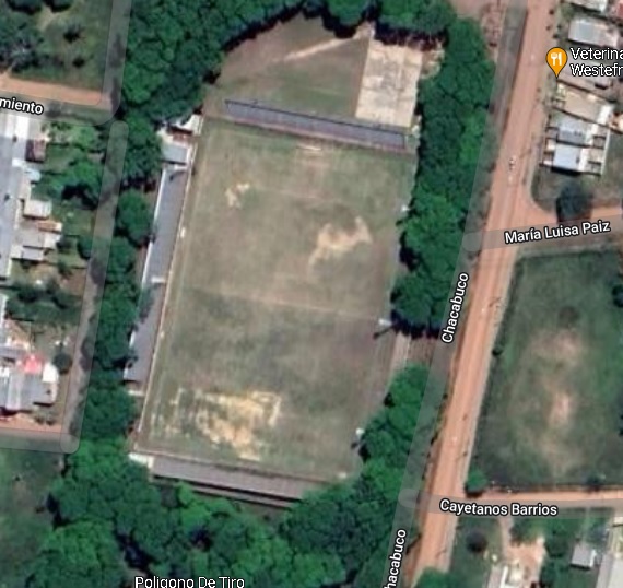 Atlético Mercedes Corrientes google map